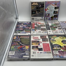 Sega Saturn Game Lot 10 Games In Total All Discs Great Shape! Boxes Have Wear!