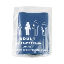 Mindray Adult Cuff Arm Reusable Blood Pressure Cuff 115-027715-00 Gray 1 Each