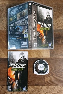Tom Clancy's Splinter Cell Essentials (Sony PSP, 2006) Complete CIB - Tested