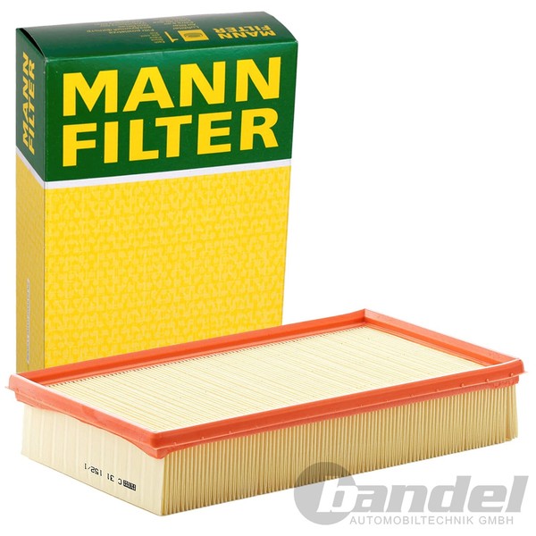 Mann Luftfilter Filtereinsatz FüR Audi 100 200 80 90 A6 Cabriolet Coupe Quattro-image