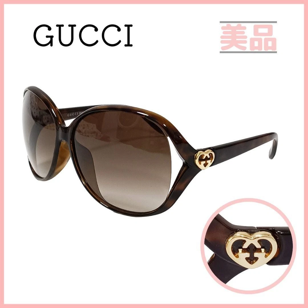 Gucci Heart Sunglasses for Women for sale | eBay