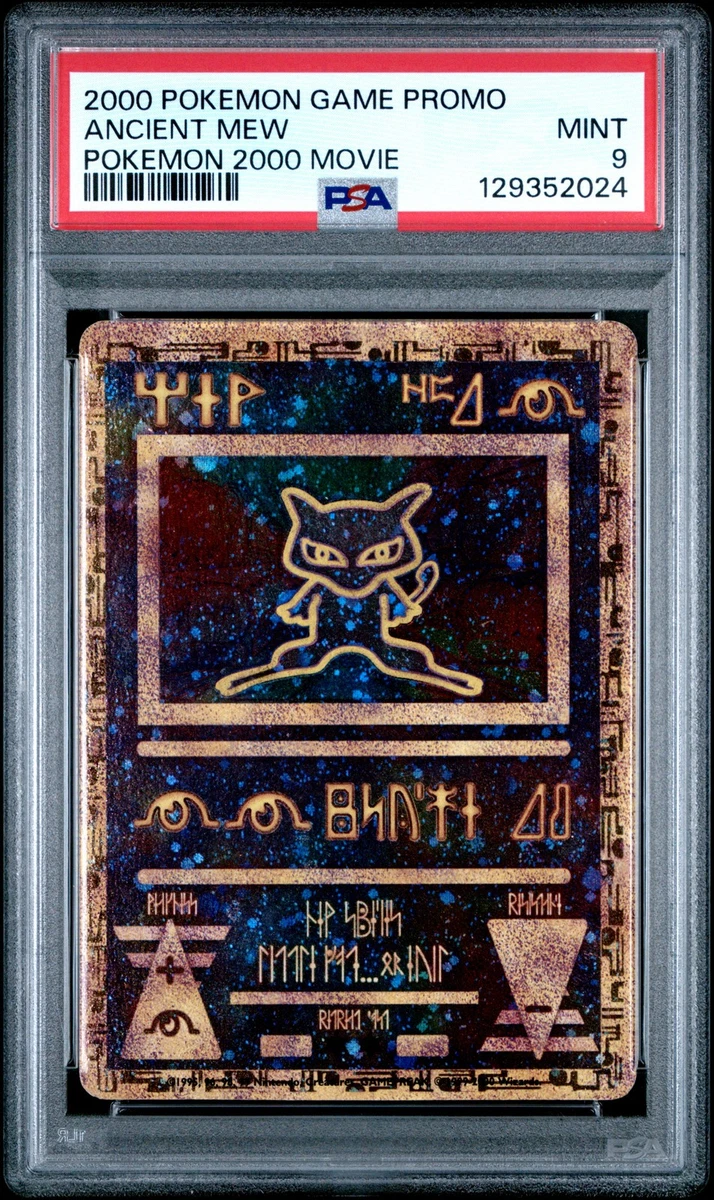 Mew Pokémon TCG Professional Sports Authenticator (PSA) Grade 9