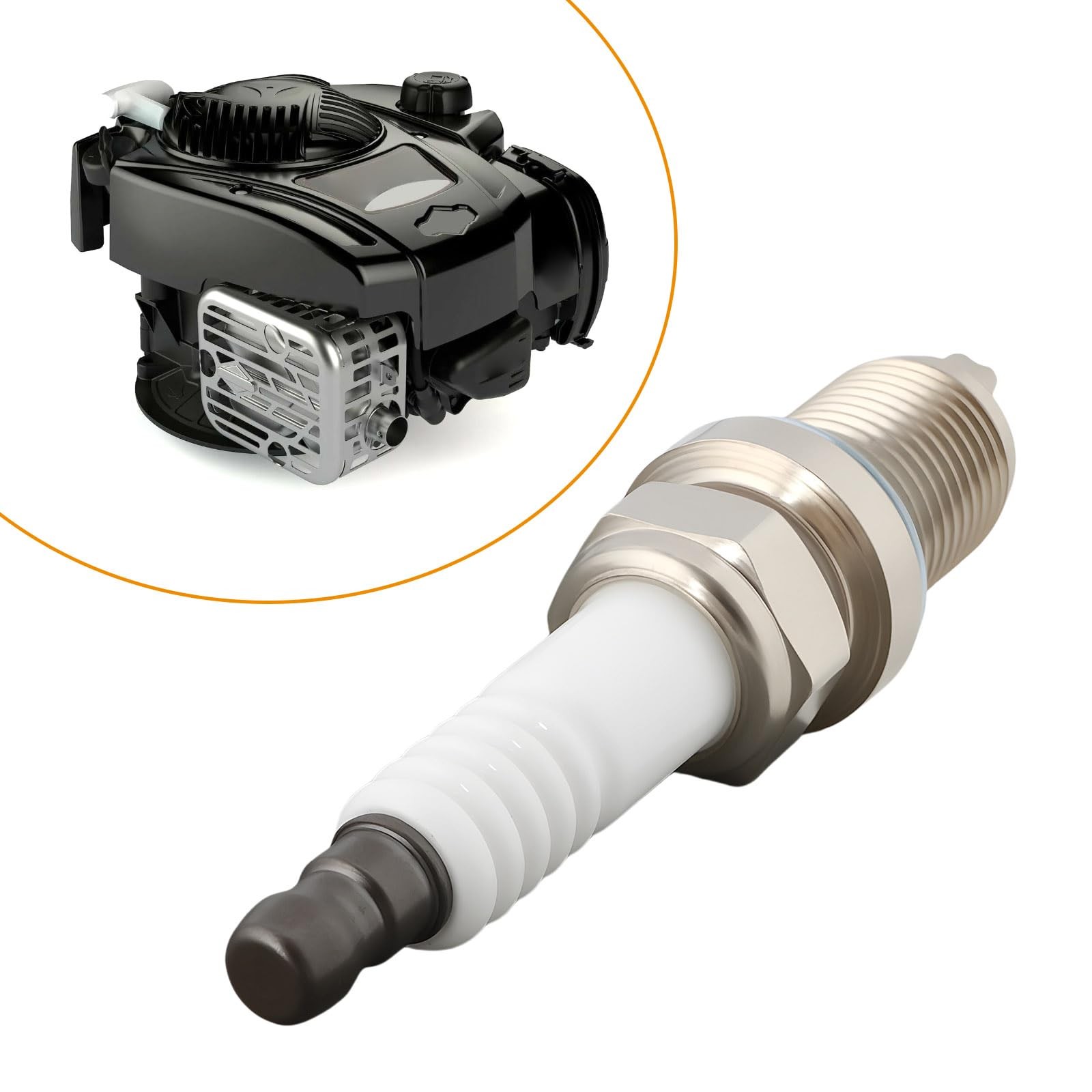 Bougie tondeuse à gazon XC92YC à filetage 14mm démarrage facile K6RTC - 3