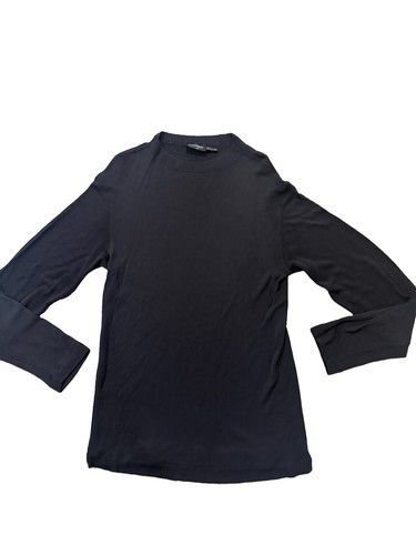 Giorgio Armani, Vintage Giorgio Armani Women’s 48 US 12 Dark Navy Long Sleeve Knit Top