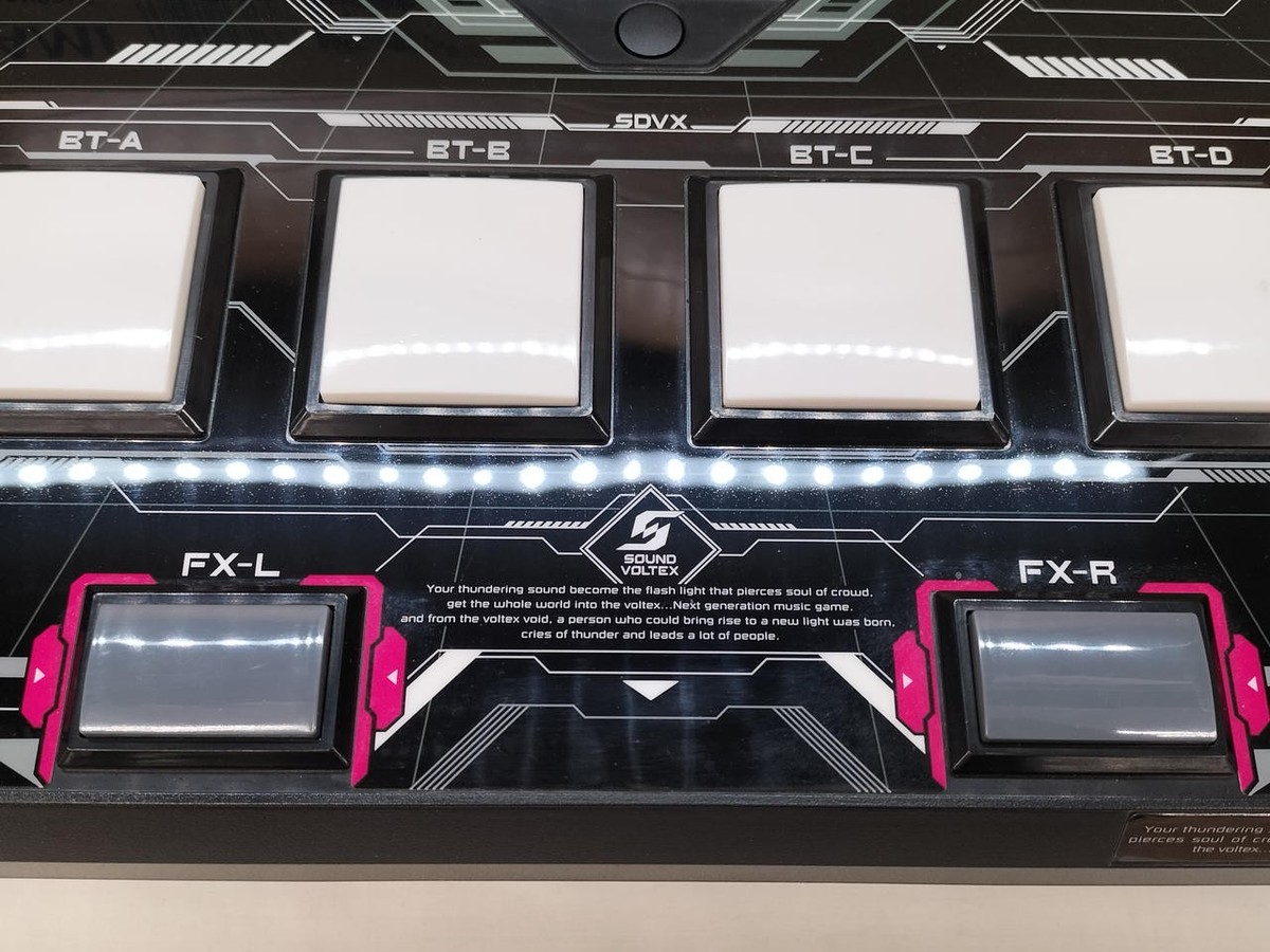 SOUND VOLTEX ボルテ コントローラー Konami Sound Voltex Console Arcade Controller with USB Cable