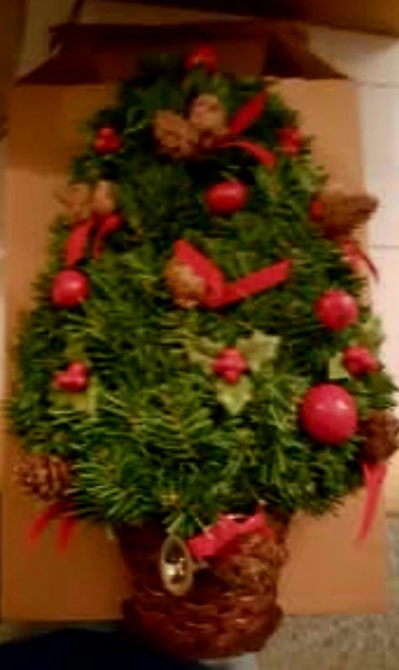 Avon The Gift Collection Navidad Saludos Musical Puerta Decoración Nuevo en Caja De Colección Foto 4 de 4