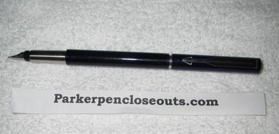 NEW Made in USA Parker Vector Translucent Purple Fountain Pen Med Pt +Bonus ink