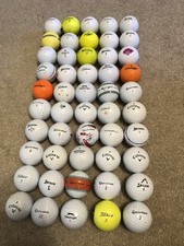 50 Mixed Golf Balls Grade A/B Callaway, Titleist, Srixon, Talormade