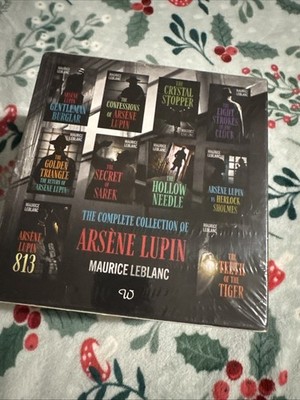 Arsene Lupin Complete 10 Book Set Collection Classic Mystery Novels Leblanc