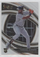 2020 Panini Select Premier White Prizm 21/50 Yordan Alvarez #154 nd3