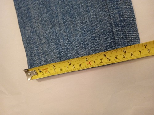 DIESEL SAFADO 008AT Slim STRAIGHT Denim Jeans 29 (Fit 32x27) blau - Bild 9 von 10