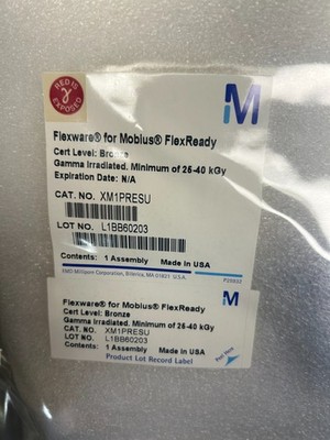 Millipore CAT# XM1PRESU  Flexware for Mobius FlexReady New-Sealed