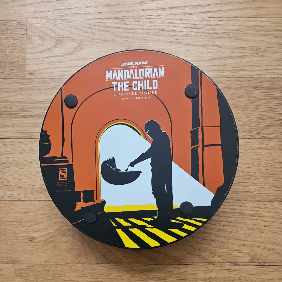 Out Of Box Sideshow Collectibles Baby Yoda Figure Excellent condition - Image 2 of 4