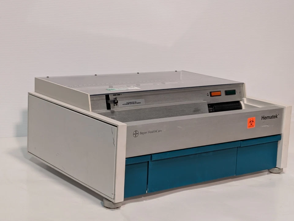 Stainer deslizante Bayer HealthCare Hematek 4488C, 100-230 VCA, cable de alimentación incluido Foto 2 de 4