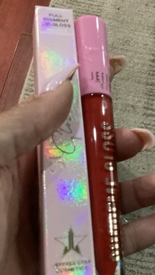 Jeffree Star Cosmetics Supreme Gloss Lip Gloss Red Affair, Full Pigment Shine