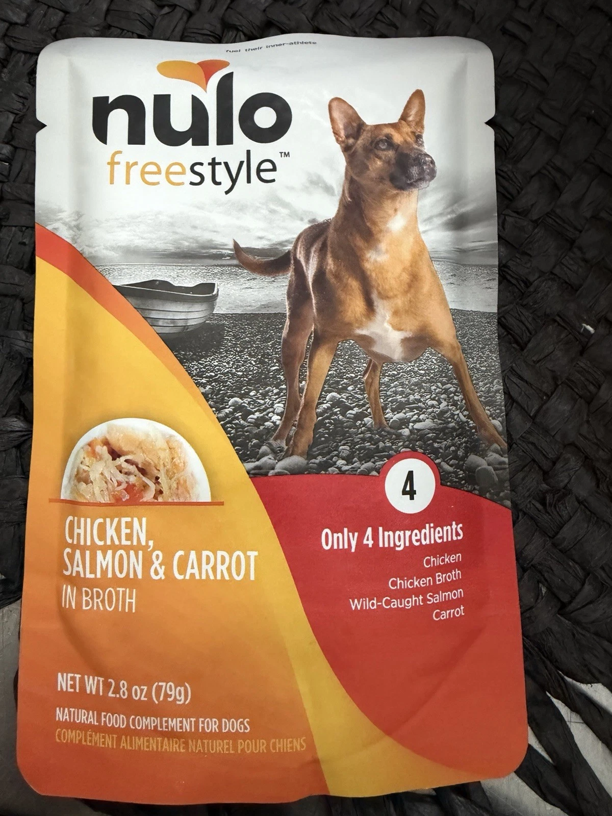 Nulo Dog Food Chicken,salmon & Carrot 24 Pouches 2.8 Oz
Opens in a new window or tab