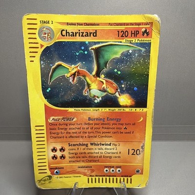Charizard 6/165 Expedition Base Set Holo Rare Stage 2 120HP English