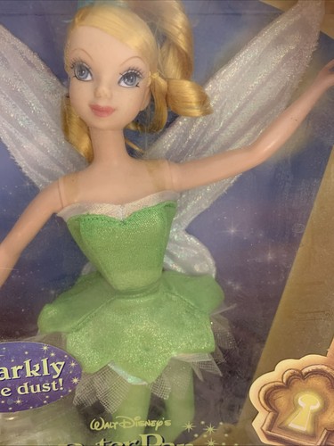 Mattel 2004 Walt Disney's Peter Sparkle Pixie Dust Tinker Bell Doll G8709 - Picture 3 of 15
