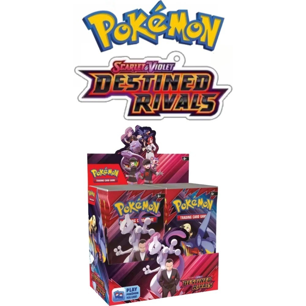 Pokémon TCG Scarlet & Violet Destined Rivals Booster Box 36 Packs Sealed