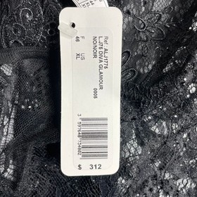 LISE CHARMEL Baby Doll Chemise Women's Size US XL Black