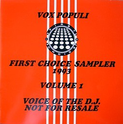 Various - Vox Populi: First Choice Sampler 1993 Volume 1 (2x12'', Promo)
