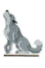 Wolf Crystal Art Wildlife Buddies Kit Craft Buddy New