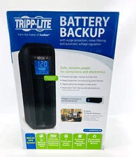 Battery Back-Up Tower  Tripp Lite UPS 900VA 475WLCD AVR 120V USB - New Open Box
