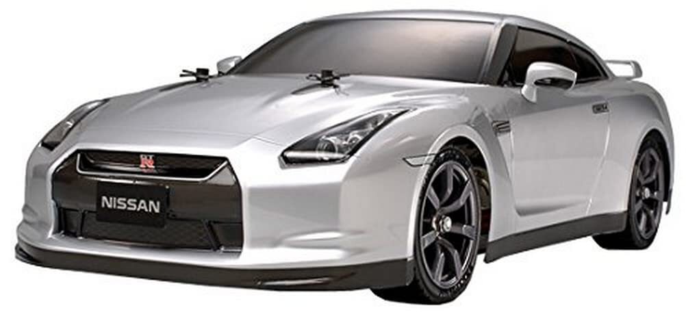 Tamiya 1/10 Electric RC Car Series No.411 RCC Nissan GT-R TT-01-E with l