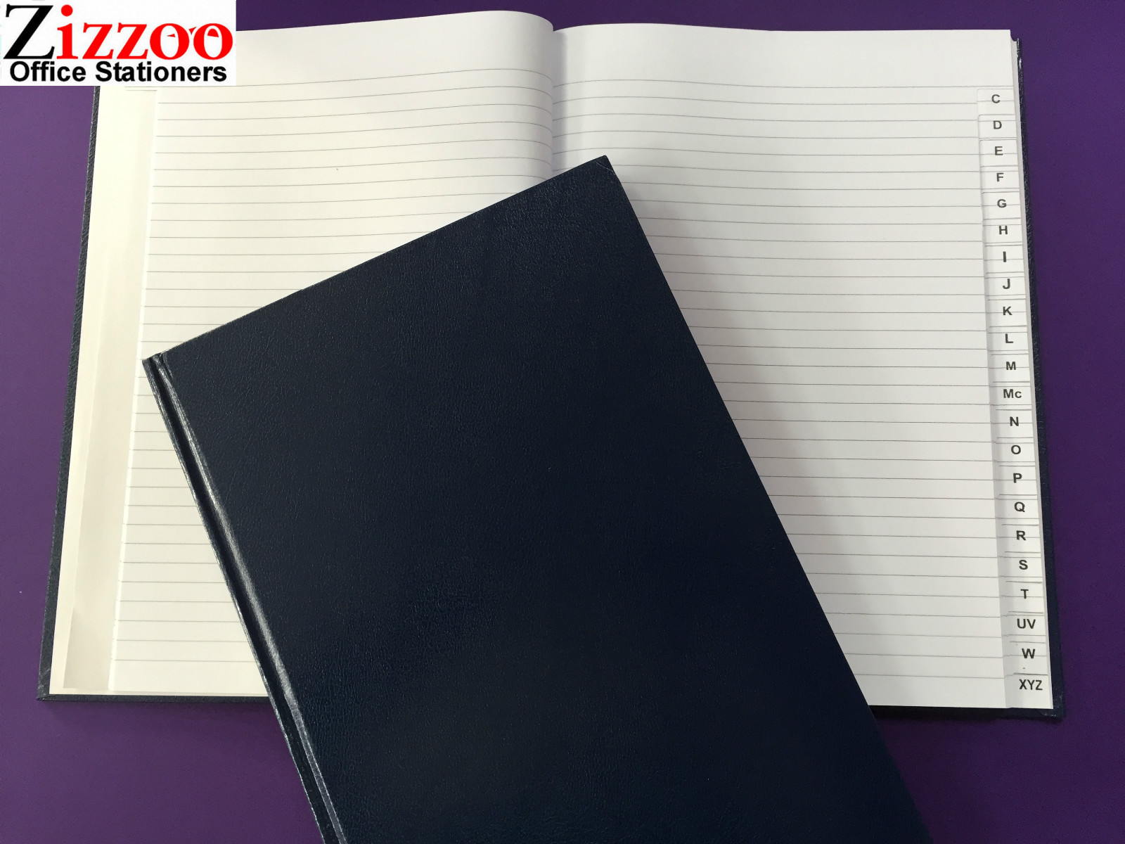 A4 AZ INDEXED MANUSCRIPT BOOK A Z FOR A VARIETY OF USES eBay