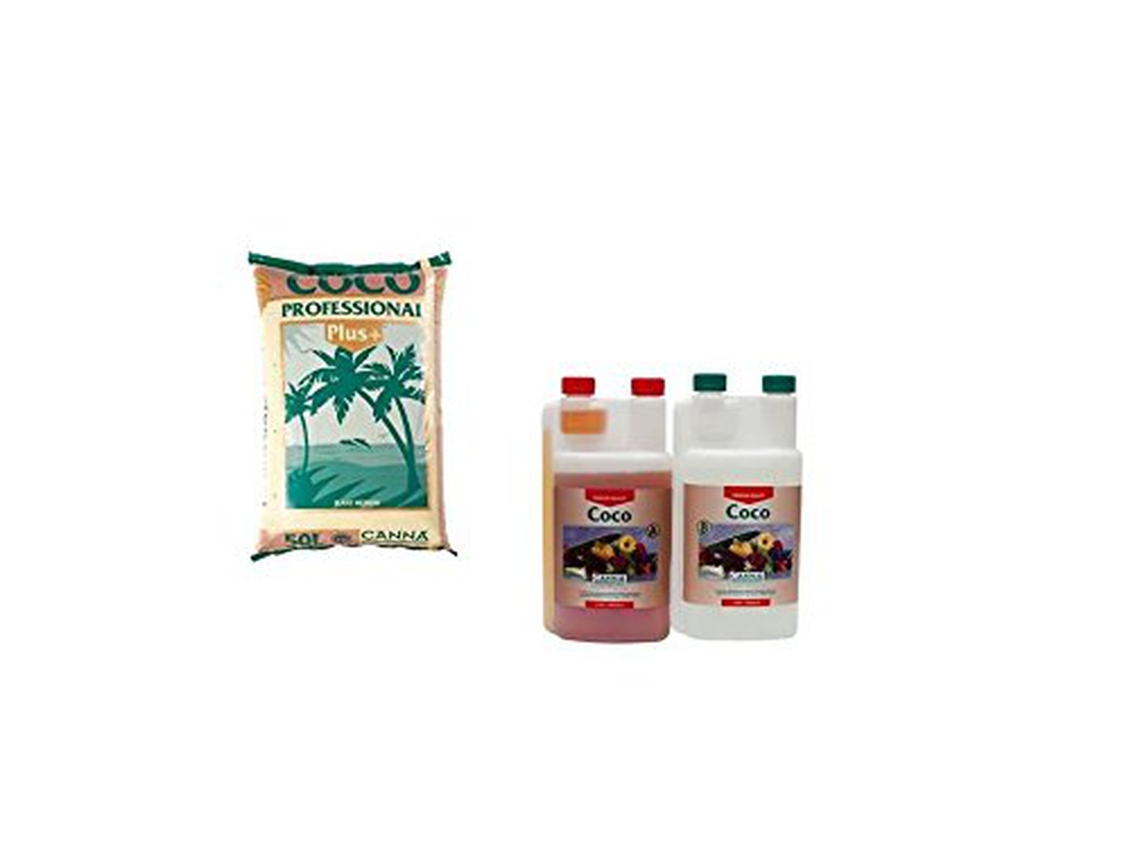 Canna Coco Professional 50 Litre Bag & Canna Coco a+b 1 Litre