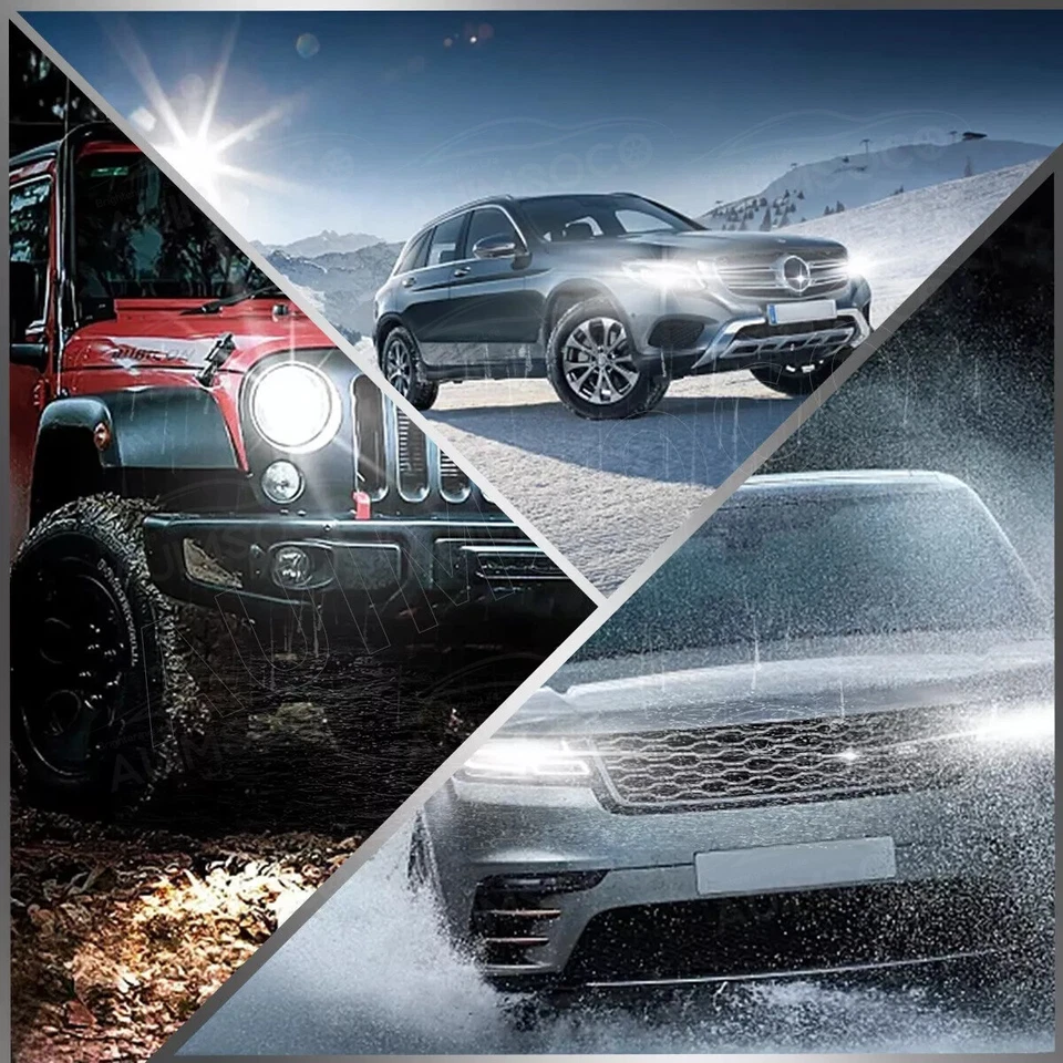 For Maserati GranTurismo 2008-2019 D1S 10000K White LED Headlight Light Bulbs - Image 4 of 4