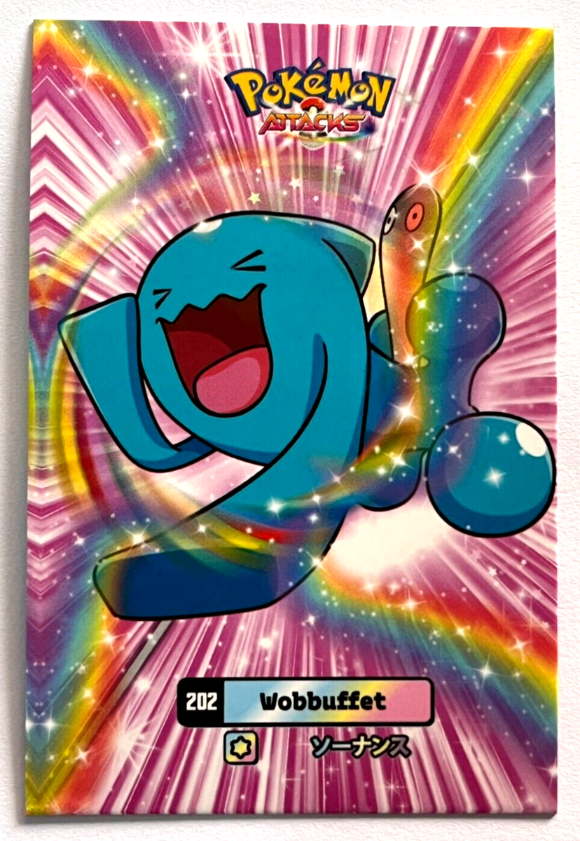 2025 POKEMON ATTACK 2 DATABASE Card #052 WOBBUFFET JOHTO