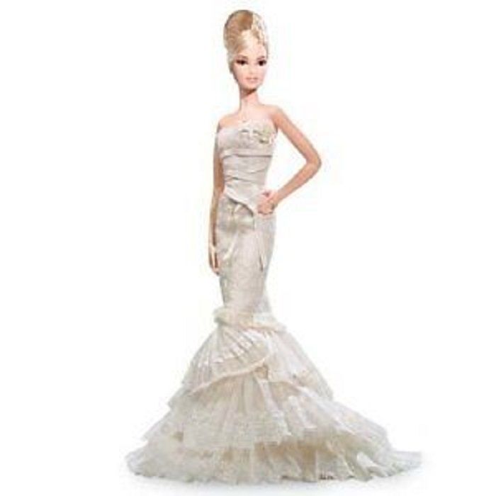 バービーゴールドラベルVeraWangBRIDE THE ROMANTICIST Vera Wang Bride Barbie Doll The Romanticist Gold Label