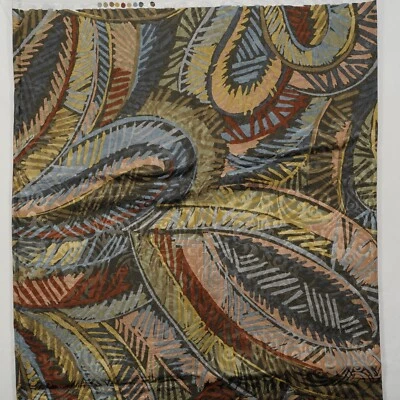 Vintage glänzender Dessin Mimara Bezugsstoff Gardine? abstrakt 240x135cm - Bild 1 von 4