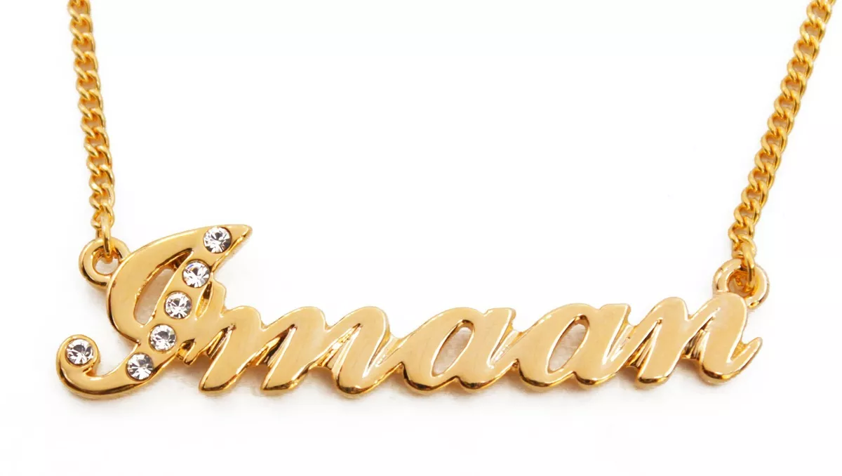 Name necklace hotsell ebay