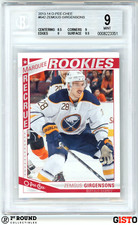 Zemgus Girgensons RC BGS 9: 2013-14 O-Pee-Chee Rookie Card Gisto #642 POP 2