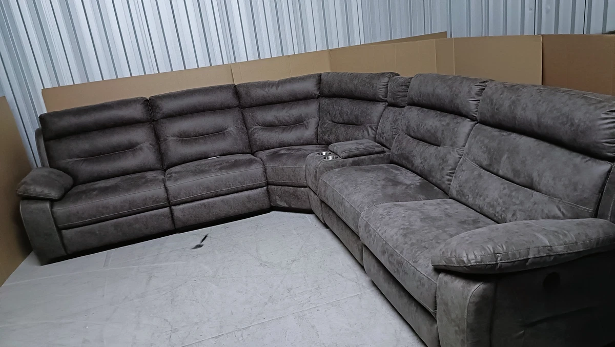 Grey Sofa Corner Unit Baci Living Room