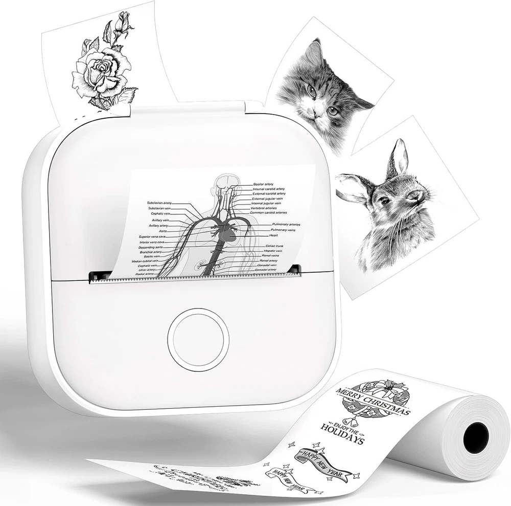 Phomemo T02 Mini Wireless Pocket Thermal Photo Printer Fast Shipping US