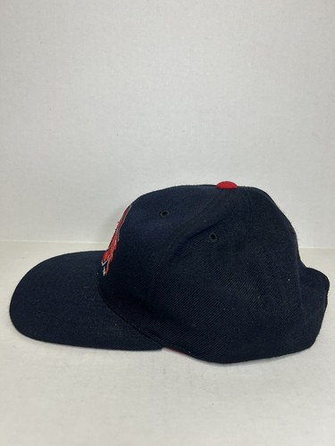 Vintage Top of The World Ohio State Buckeyes Hat Snap Back Black Red NCAA 90s - Picture 5 of 7
