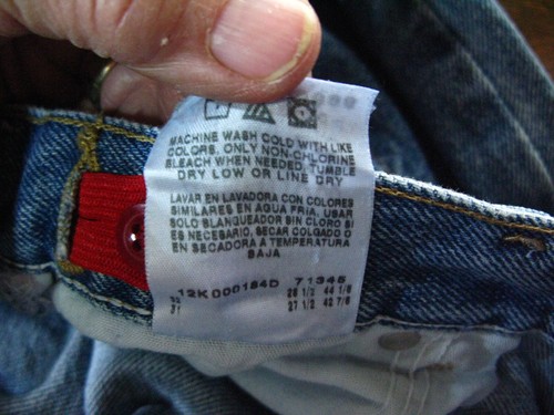 Kids Wrangler Jeans Husky Med Wash Adj Waist St Leg 100% Cotton Sz 14 Mexico - Picture 11 of 12