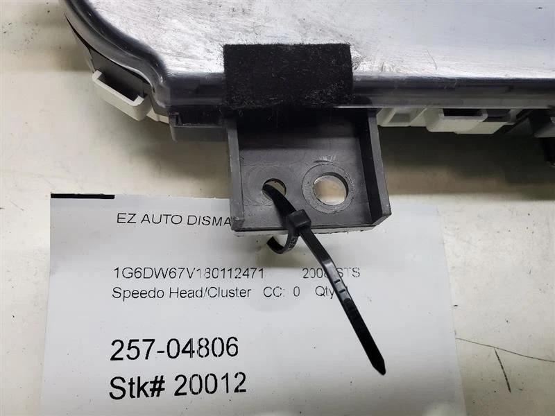 2008-2009, Cadillac STS, спидометр кластер основание США, номер детали - 15931766 - Изображение 2 из 4