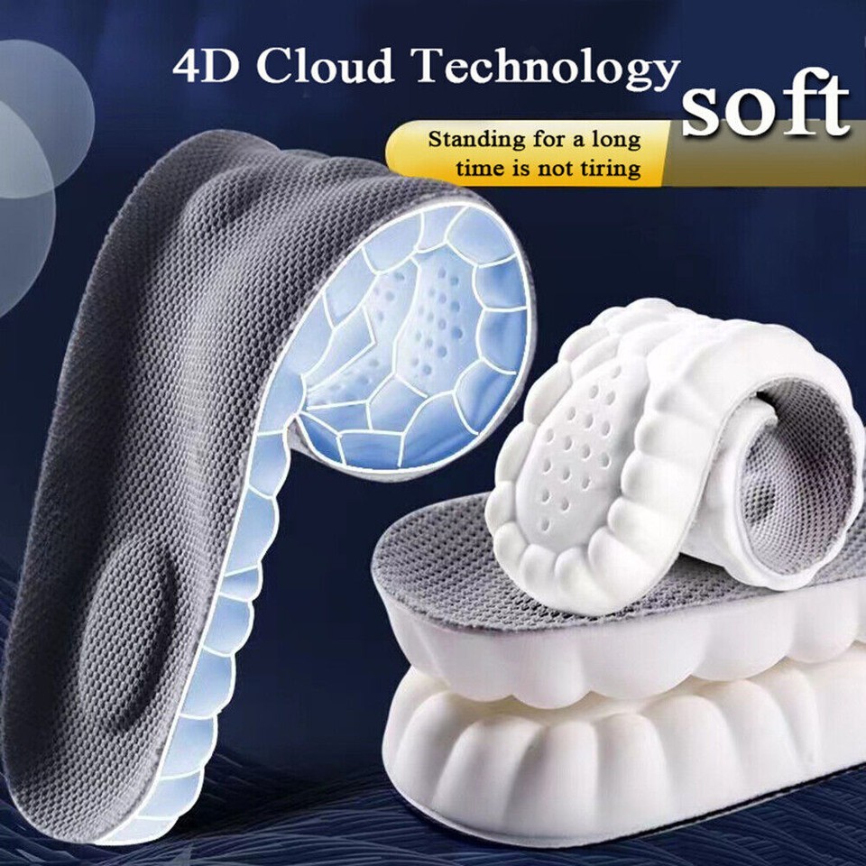 Orthotic Shoe Insoles Insert Flat Feet High Arch Support Plantar