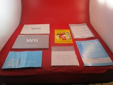 Nintendo Wii Console Operation Manual System Setup/Channel  Settings  Inserts 