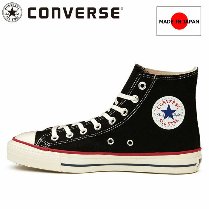 CONVERSE CANVAS ALL STAR J HI 31304290 Black Trico MADE IN JAPAN CHUCK  TAYLOR