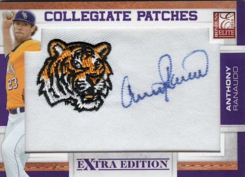 2010 Donruss Elite Extra Edition LSU Anthony Ranaudo Patch Autographed #050/125
