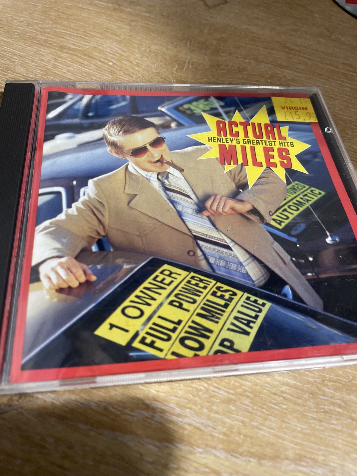 Don Henley - Actual Miles (Henley's Greatest Hits, 1995) CD VGC (b69)