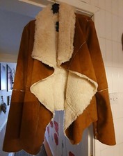 Womens Faux Sheepskin Jacket