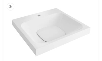 DXV Modulus 21'' Square Solid Surface Drop In Bathroom Sink D21040021001.415
