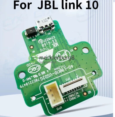 MARKENLOS Conector de placa de fuente de alimentación para altavoz Bluetooth JBL Link 10 carga micro USB