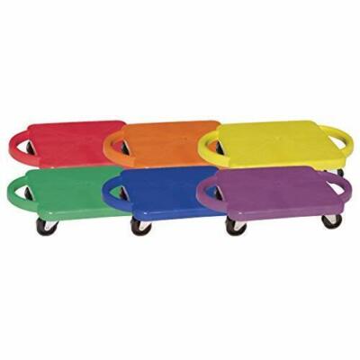 Champion Sports Scooter Board with Handles, Set of 6